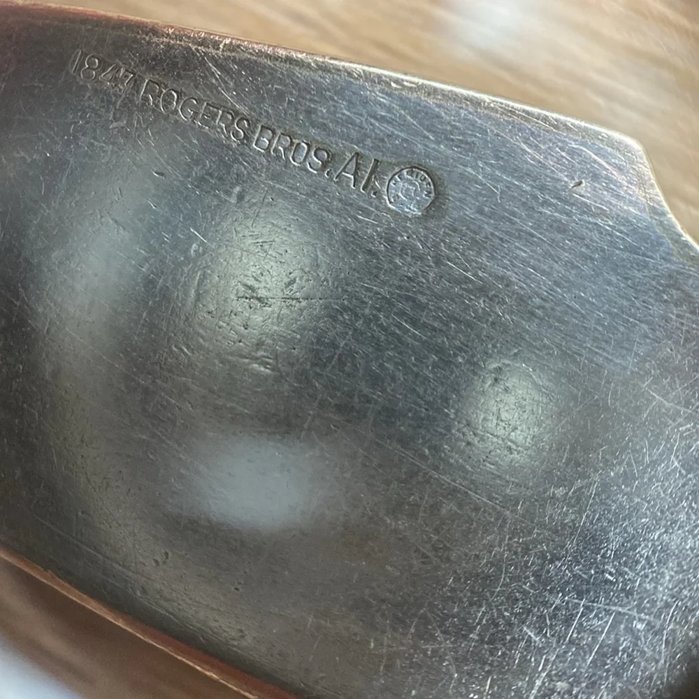1847 Rogers Bros 1878 | Lorne | Silver Plate Twisted‎ Master Butter Knife